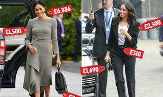 Chỉ trong vòng 3 tiếng, Công nương Meghan Markle xuất hiện với 2 set đồ có giá nửa tỷ đồng