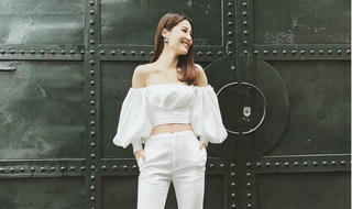 Sao Việt lăng xê trở lại áo sơ mi tay phồng ngày cuối hè