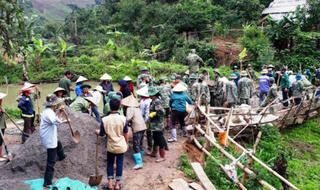 Cầu nối thắt chặt tình đoàn kết quân dân ở “thủ phủ” ma túy Sơn La