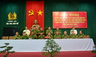 Hợp - tách Công an Bình Trị Thiên