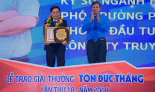 Vinh danh 11 cá nhân nhận giải thưởng Tôn Đức Thắng