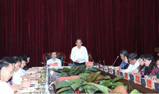 Phó Thủ tướng Thường trực Trương Hoà Bình làm việc tại tỉnh Điện Biên về tình hình di dân: Cần làm tốt quy hoạch, kế hoạch sử dụng đất gắn với thế mạnh du lịch