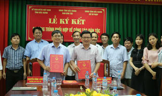 Bắc Giang: Sở Tư pháp ký kết Chương trình phối hợp với Hội Luật gia