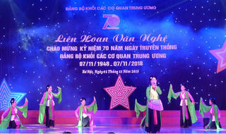 Tự hào 70 năm Ngày truyền thống Đảng bộ Khối các cơ quan Trung ương 