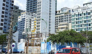 Hàng loạt khách sạn cao tầng có thể tạm dừng xây dựng để chờ quy hoạch Tp Nha Trang