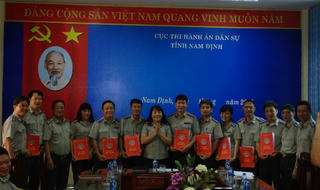 Thi hành án dân sự Nam Định: Tiếp tục đổi mới công tác chỉ đạo, điều hành