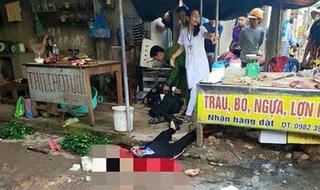 Nghi phạm sát hại cô gái bán đậu ở Hải Dương đã tử vong