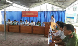 Mô hình rút ngắn khoảng cách cán bộ và nhân dân