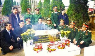 Phấn đấu mỗi năm tìm kiếm, quy tập 2.000 hài cốt liệt sỹ