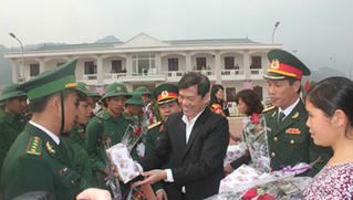 800 thanh niên Lai Châu nhập ngũ năm 2019