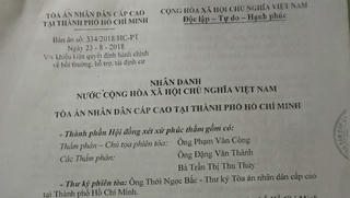 Sóc Trăng: UBND huyện bị tố kéo dài thực thi bản án thua kiện