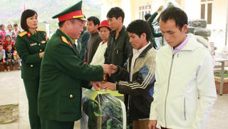 'Xuân biên cương, Tết quân dân' ở Nậm Nhùn