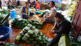 Bánh chưng xuất ngoại