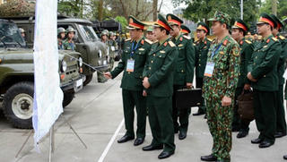 Kiểm tra các đơn vị quân đội tham gia bảo vệ Hội nghị Thượng đỉnh Hoa Kỳ - Triều Tiên