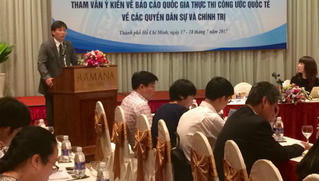 Đẩy mạnh phổ biến Công ước quốc tế về các quyền dân sự, chính trị