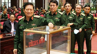 Quân ủy Trung ương tổ chức lấy phiếu tín nhiệm