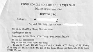 Diễn biến vụ Chủ tịch xã bị tố lộng quyền: Xã mời người tố cáo đến “bố trí, sắp xếp công tác”