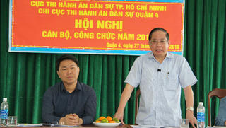 TP Hồ Chí Minh: Chi cục trưởng phải kiểm soát tiến độ của từng Chấp hành viên