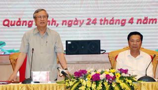 Thường trực Ban Bí thư lưu ý Quảng Ninh tiếp tục quan tâm xây dựng Đảng