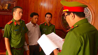Chống hạn trên giấy, giám đốc công ty thủy lợi bị truy tố tham ô