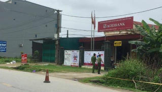 Truy bắt nghi phạm cướp 500 triệu đồng ngân hàng ở Phú Thọ