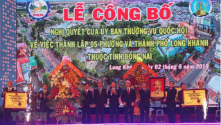 Công bố lập thêm 1 thành phố 