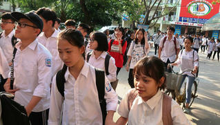 Thí sinh Hà Nội kết thúc kỳ thi vào lớp 10