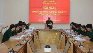 Tổng cục Kỹ thuật triển khai Chính phủ điện tử, bảo đảm an ninh quân sự