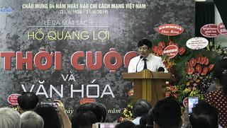 Nhà báo Hồ Quang Lợi: 'Văn hóa là gốc của đời sống con người'