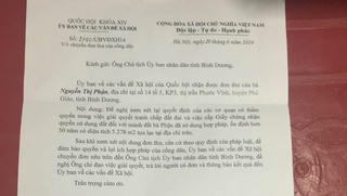 Tiếp vụ đất 50 năm chưa được cấp “sổ đỏ” ở Bình Dương: Yêu cầu trước mắt công nhận phần diện tích nằm ngoài tranh chấp