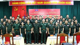 Tập huấn nghiệp vụ lịch sử quân sự cho cán bộ Quân đội Lào