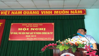 Sở Tư pháp Đồng Nai tập huấn pháp luật về phòng, chống ma túy  