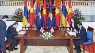 Việt Nam – Armenia tăng cường hơn nữa hợp tác nhiều mặt