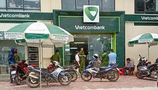 Nổ súng ở ngân hàng Vietcombank Tĩnh Gia - Thanh Hóa