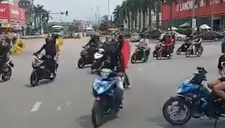 'Phượt liều' phản cảm trên đường phố