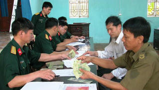 Điều chỉnh trợ cấp hàng tháng đối với quân nhân đã phục viên, xuất ngũ, thôi việc