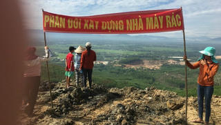 Lò đốt rác cùng lúc bị cả Quảng Nam và Đà Nẵng phản đối