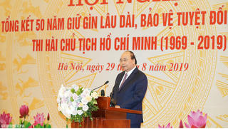 Giữ gìn lâu dài, bảo vệ tuyệt đối an toàn thi hài Bác