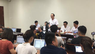 Bv Nhi Trung ương họp báo công bố tình trạng sức khỏe cháu bé 3 tuổi bị bỏ quên trên xe