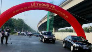Hà Nội thông xe đường vành đai 3 đoạn Mai Dịch – Nam Thăng Long