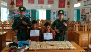 Phá dường dây ma túy từ Lào, thu giữ 100.000 viên ma túy tổng hợp