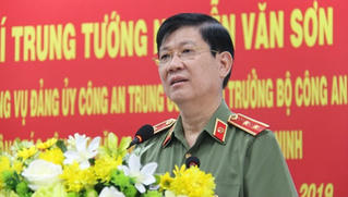 Thứ trưởng Bộ Công an Nguyễn Văn Sơn thăm và làm việc tại công an Tây Ninh