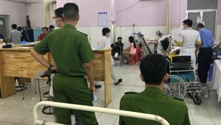 Trung úy công an tử vong khi truy bắt tội phạm