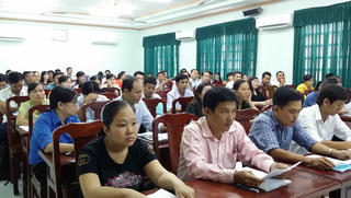 Tập huấn kiến thức về chăm sóc sức khỏe sinh sản vị thành niên cho giáo viên tại Sóc Trăng