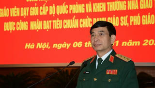 Năm 2019, toàn quân có 14 Giáo sư, Phó Giáo sư
