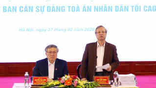 Thường trực Ban Bí thư: Cần chú trọng nâng cao chất lượng đội ngũ cán bộ, Thẩm phán 