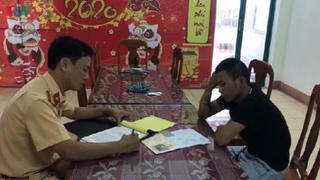 Lái xe dương tính với ma túy bị phạt 51 triệu đồng