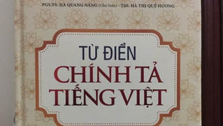 Tạm đình chỉ cuốn Từ điển chính tả Tiếng Việt