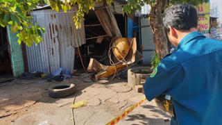 Bình khí nén phát nổ, chủ tiệm vá xe tử vong