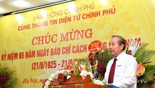 Chính phủ luôn coi trọng và đánh giá cao vai trò của báo chí